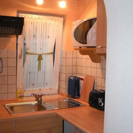 펜션 Ferienbungalow Mit Terrasse Und Angelplatz